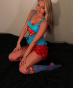 Alisa Kiss Supergirl Pjs