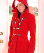 Karen Dreams red coat