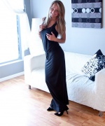 Kendra Rain Long Black Dress