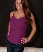 Kendra Rain Purple Top