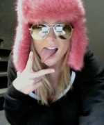 Meet Madden Pink Fuzzy Hat